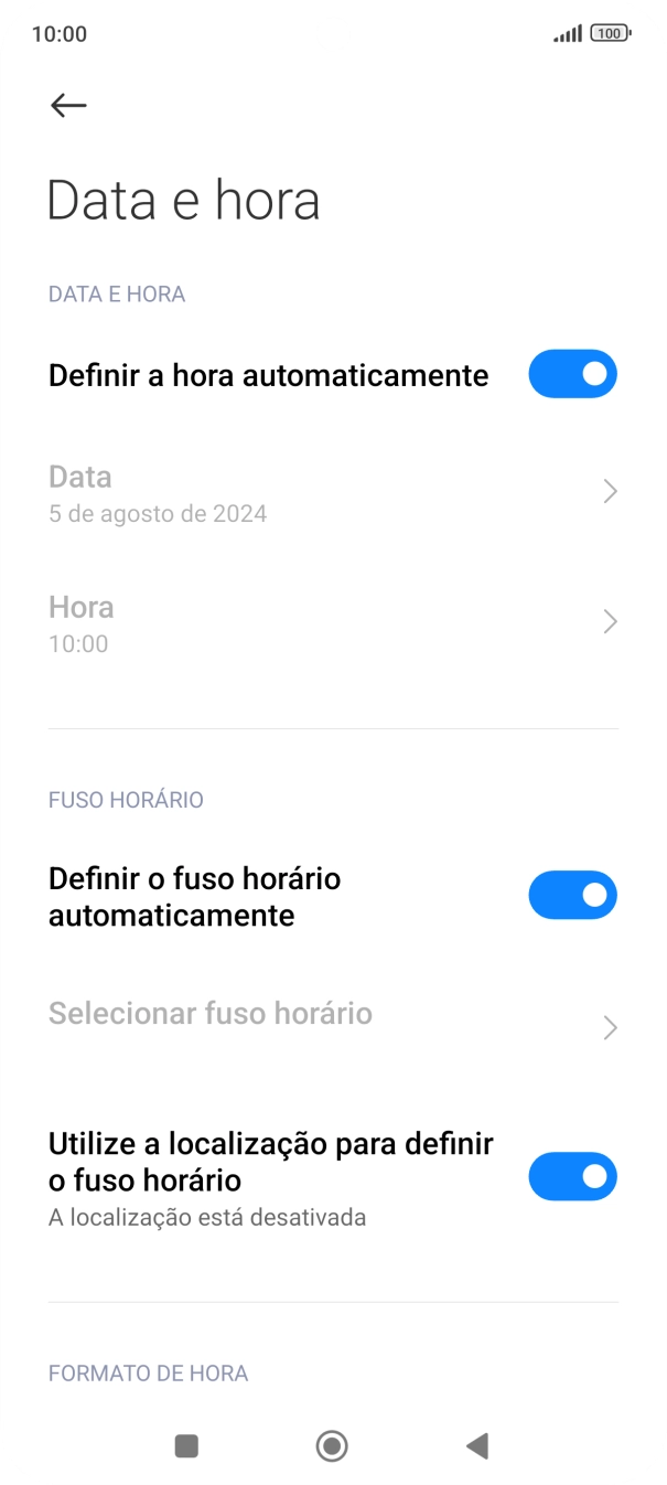 Prima a tecla de início para terminar e voltar ao ecrã inicial.
