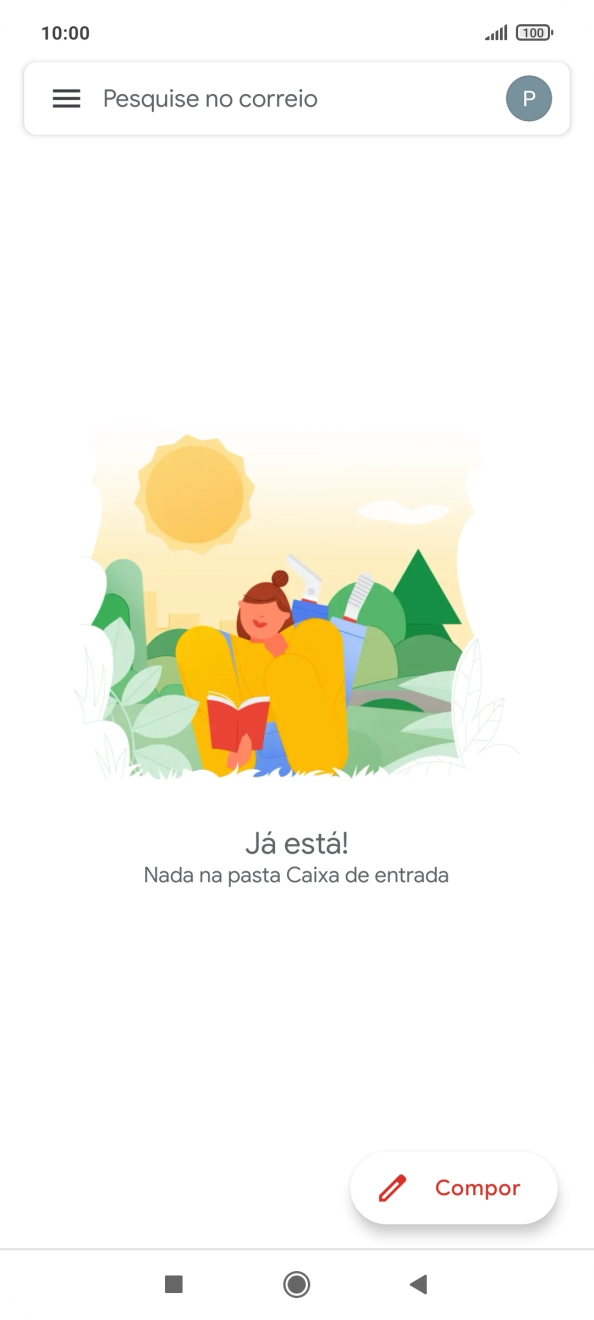 Prima o ícone de perfil.