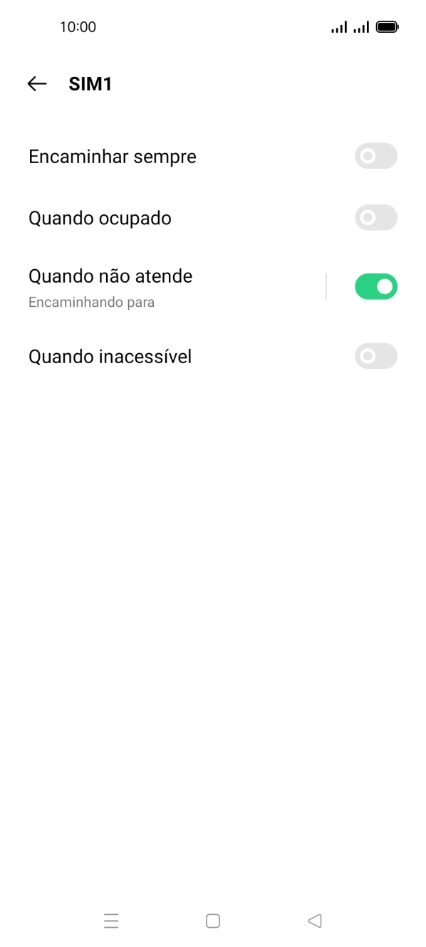 Prima a tecla de início para terminar e voltar ao ecrã inicial.