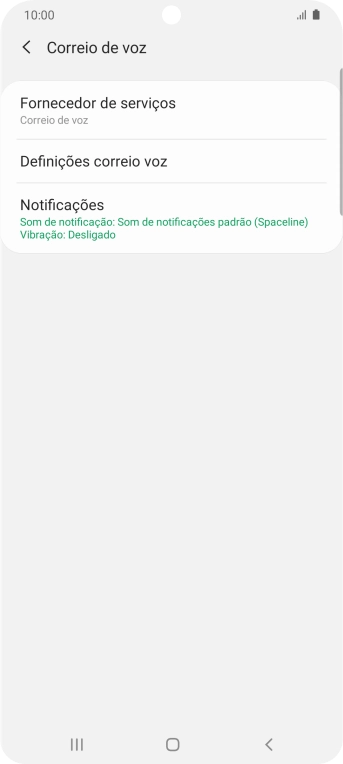 Prima Definições correio voz.