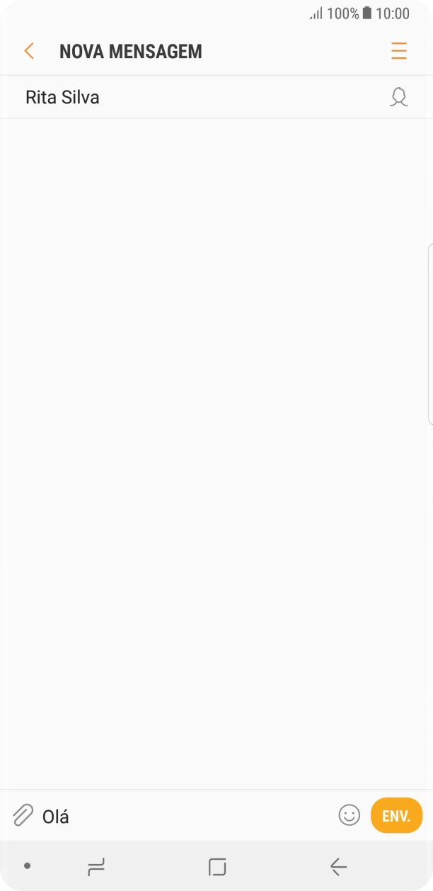 Prima o ícone de anexo.