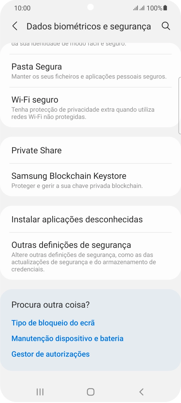 Prima Outras definições de segurança.