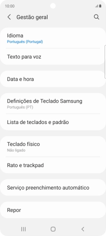 Prima Data e hora.