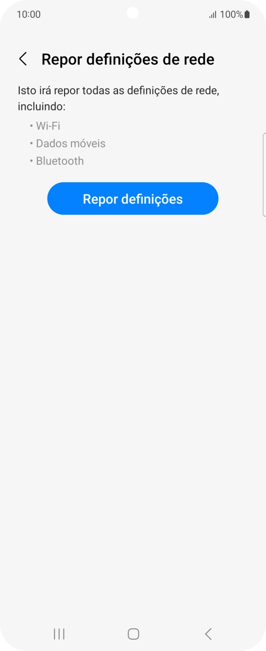 Prima Repor definições.