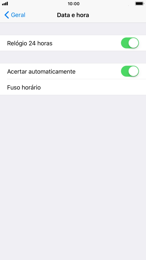 Prima a tecla de início para terminar e voltar ao ecrã inicial.