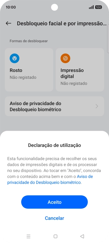 Prima Aceito.