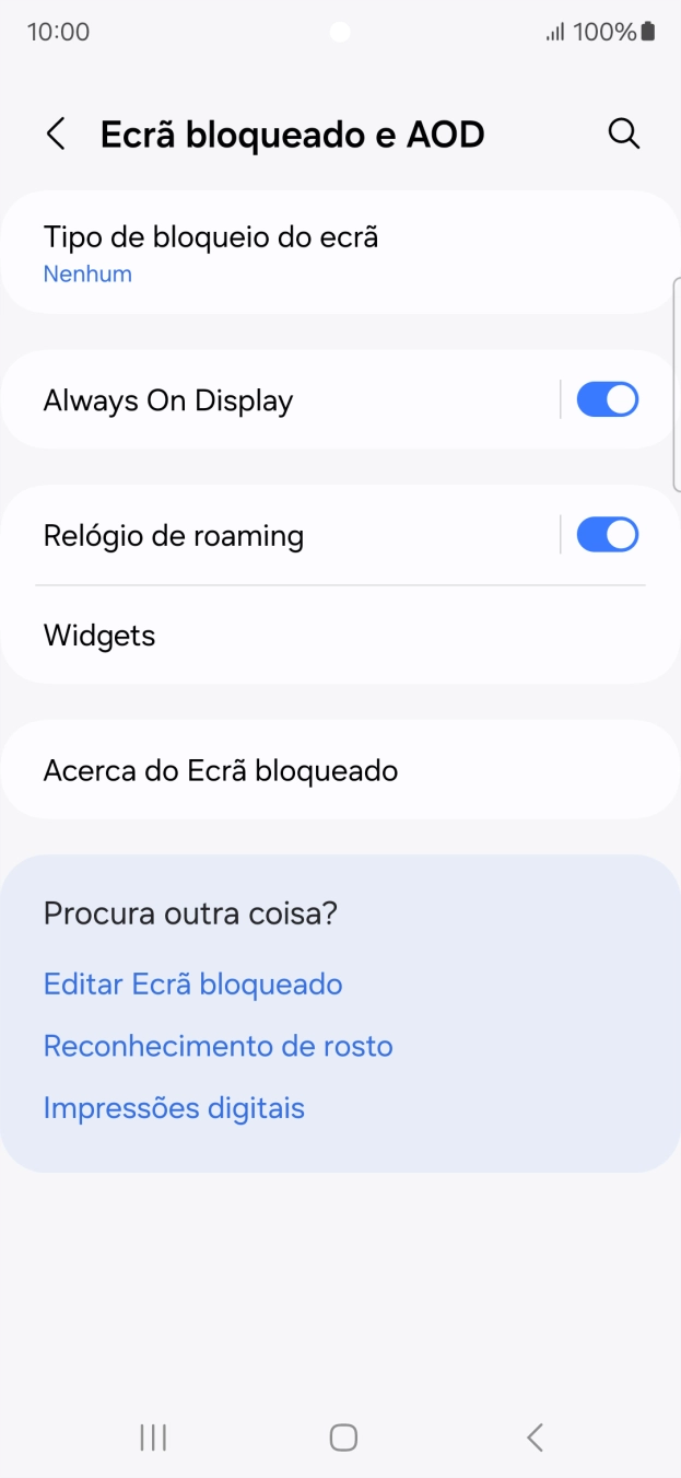 Prima a tecla de início para terminar e voltar ao ecrã inicial.