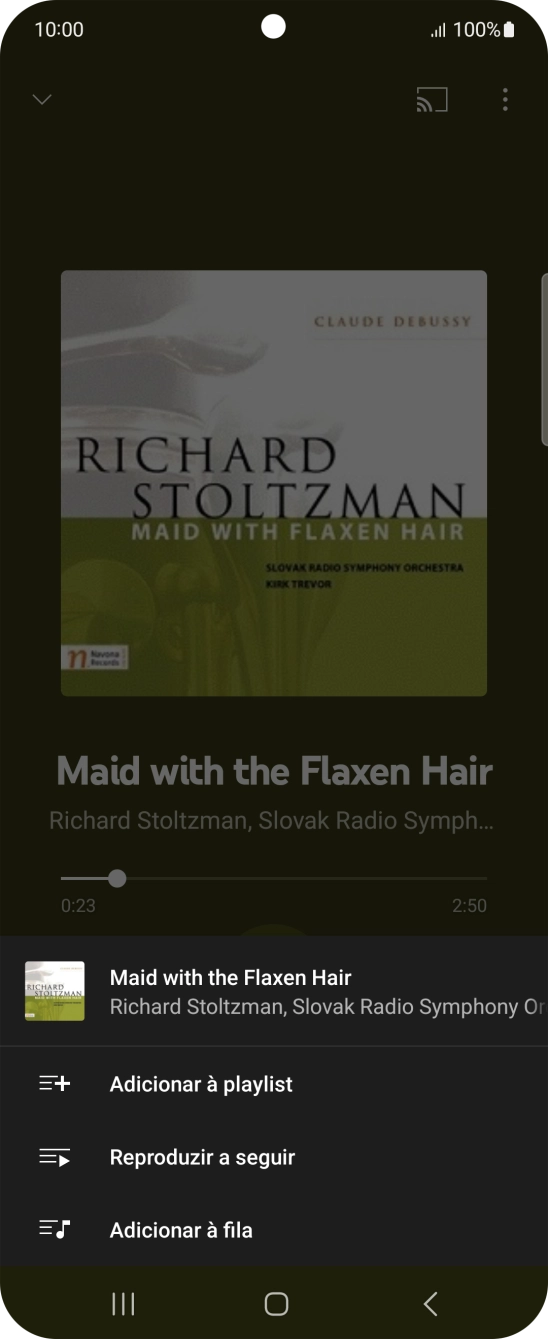 Prima Adicionar à playlist.