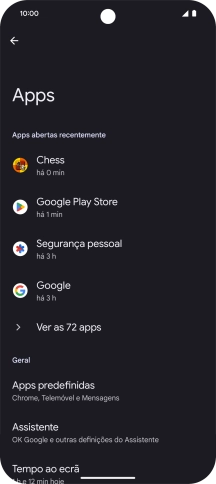 Prima Ver as (X) apps.