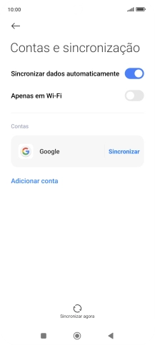 Prima a tecla de início para terminar e voltar ao ecrã inicial.
