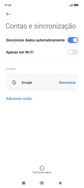 Prima a tecla de início para terminar e voltar ao ecrã inicial.