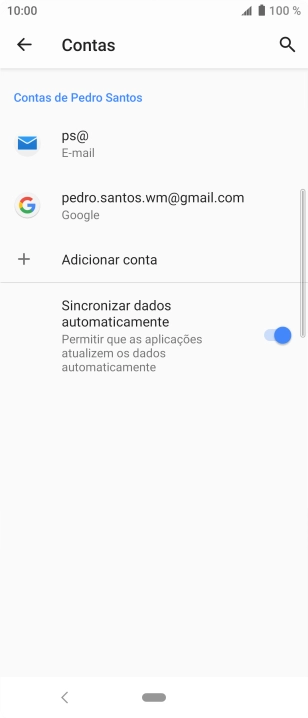 Prima a tecla de início para terminar e voltar ao ecrã inicial.