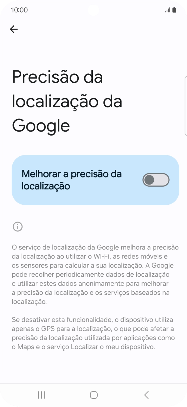 Se premir o indicador junto a 