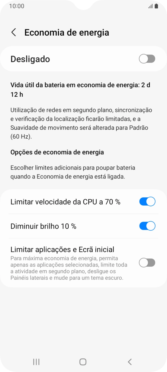Prima os indicadores  junto das definições pretendidas.