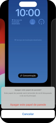 Prima Apagar este papel de parede.