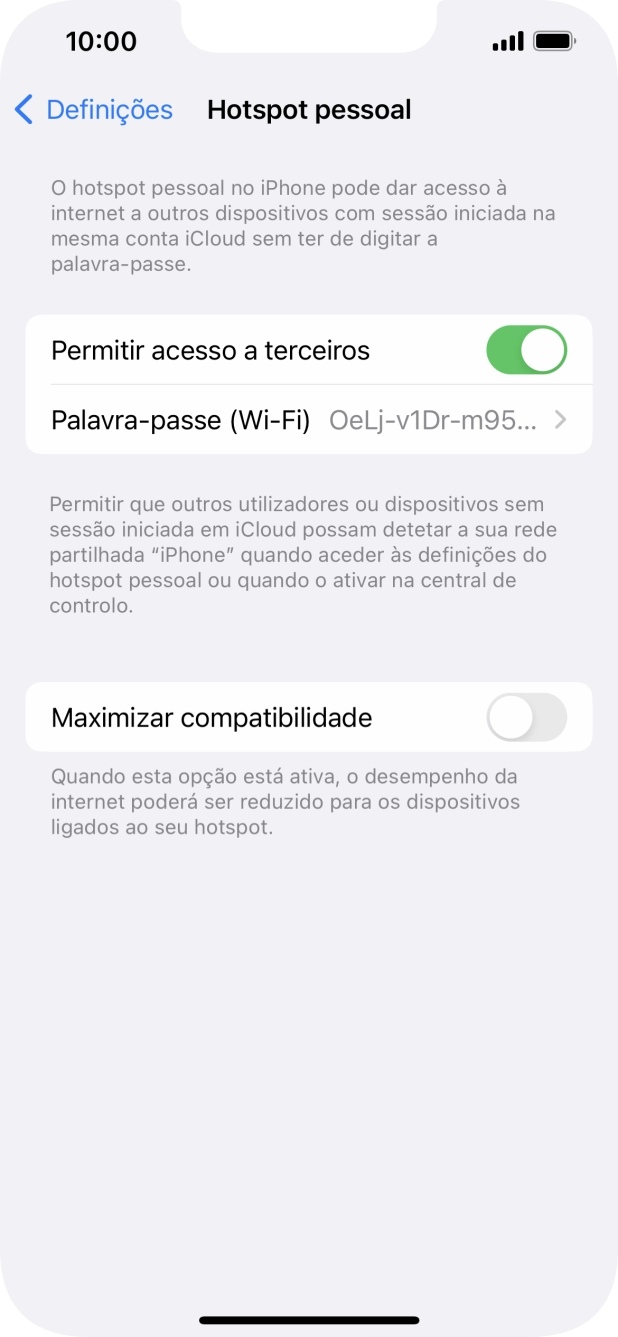 Para voltar ao ecrã inicial, deslize o dedo de baixo para cima a partir da base do ecrã.