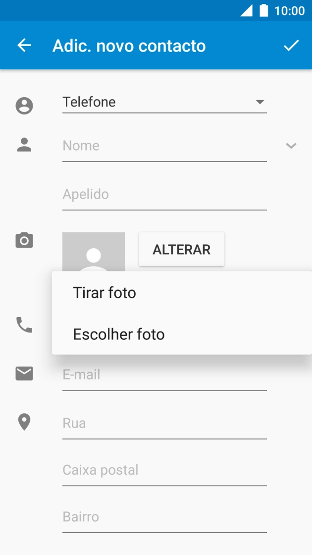 Prima Escolher foto.