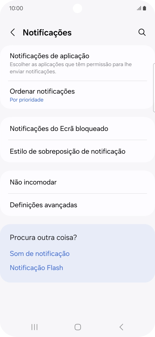 Prima Notificações de aplicação.