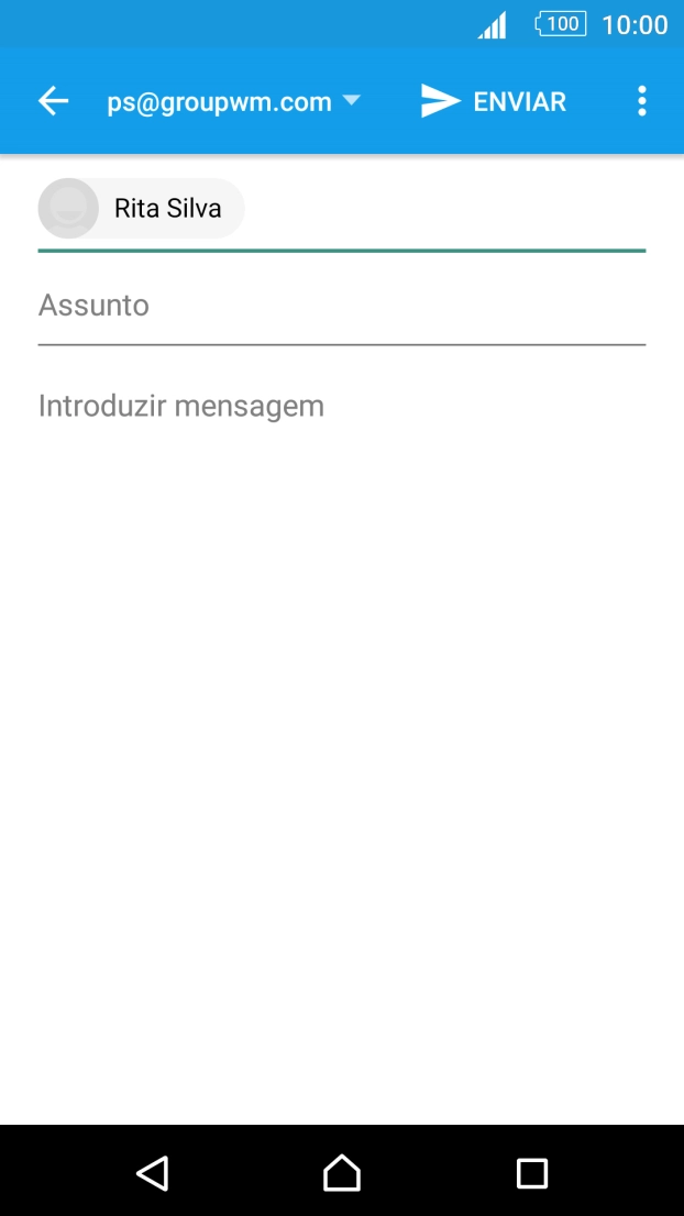 Prima Assunto e introduza o assunto pretendido.