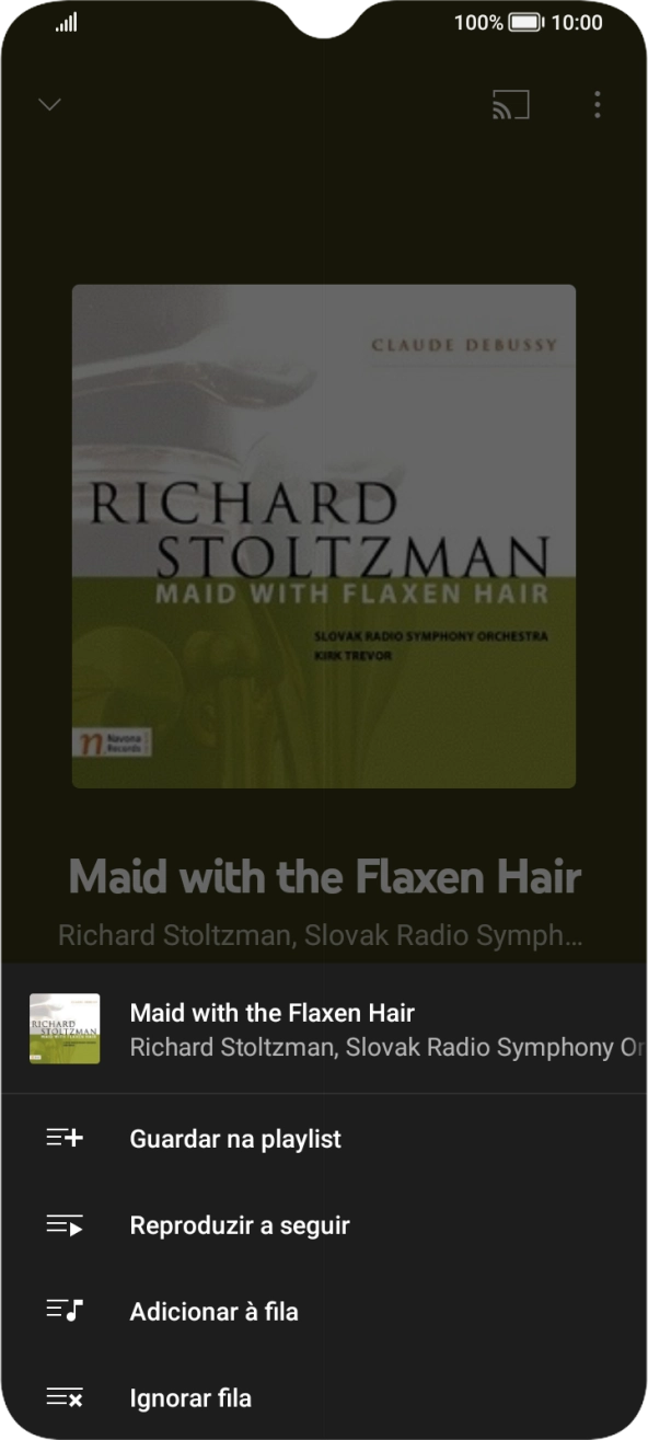 Prima Guardar na playlist.