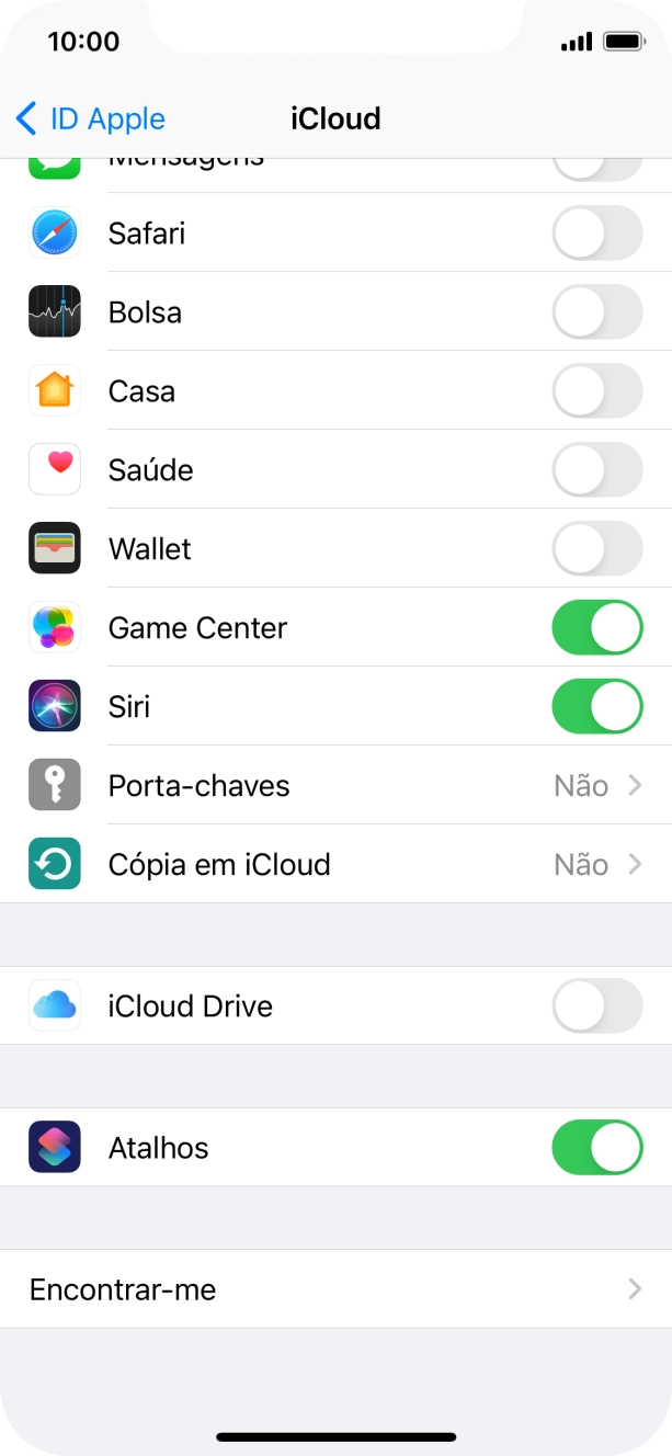 Prima Cópia em iCloud.