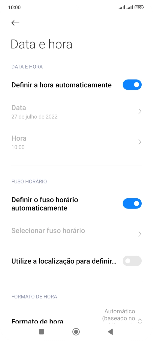 Prima a tecla de início para terminar e voltar ao ecrã inicial.