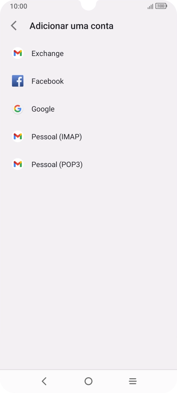 Prima Pessoal (IMAP).