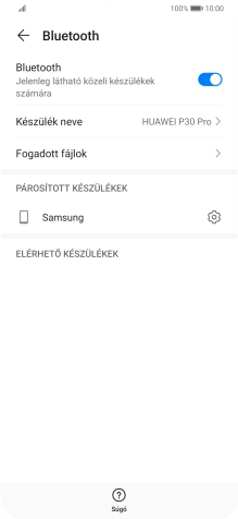 Húzd az ujjad felfelé a kijelző aljáról, hogy visszatérj a kezdőképernyőhöz.