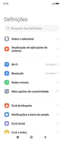 Prima Sobre o telemóvel.