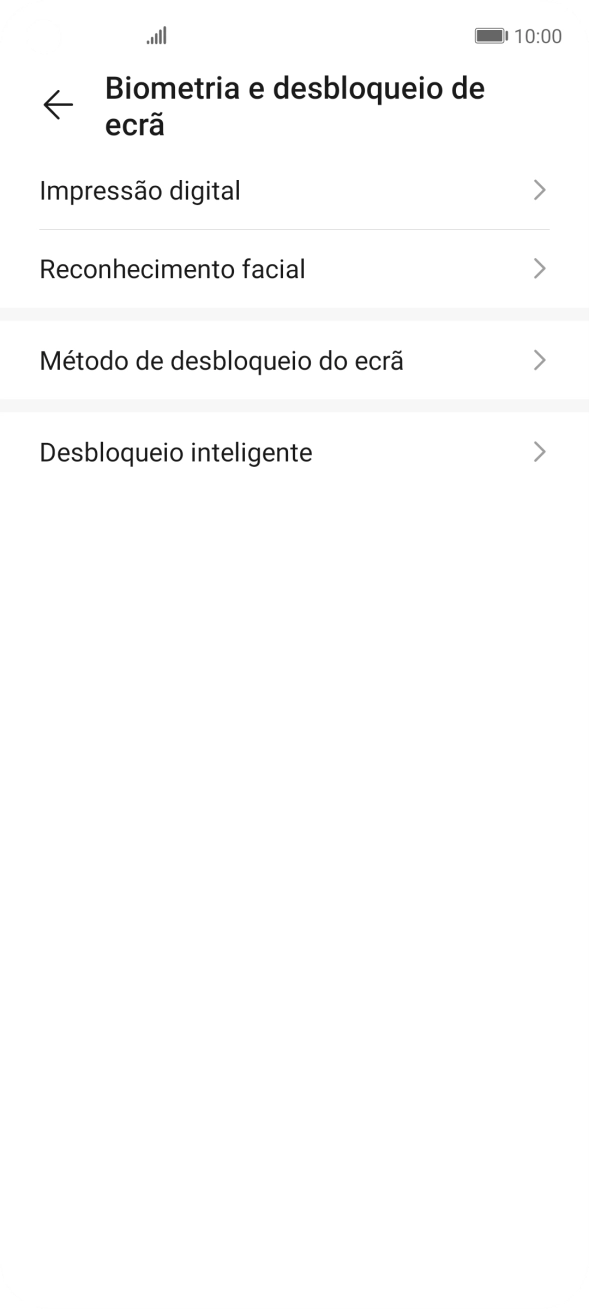 Para voltar ao ecrã inicial, deslize o dedo de baixo para cima a partir da base do ecrã.