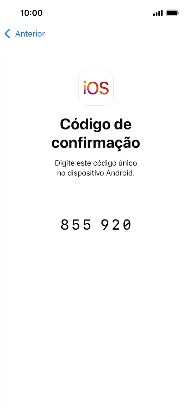 Siga as indicações no ecrã e na app 