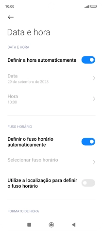 Prima a tecla de início para terminar e voltar ao ecrã inicial.