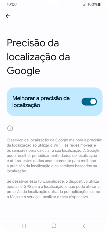 Se premir o indicador junto a 