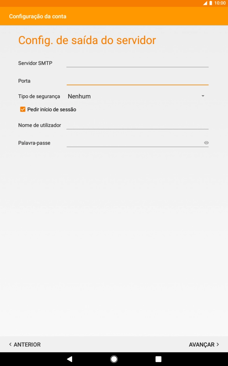 Prima a lista suspensa junto a 