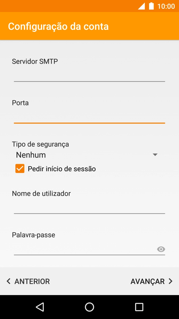 Prima a lista suspensa sob 