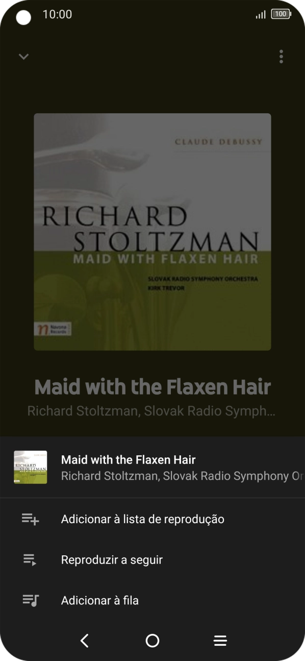 Prima Adicionar à lista de reprodução.