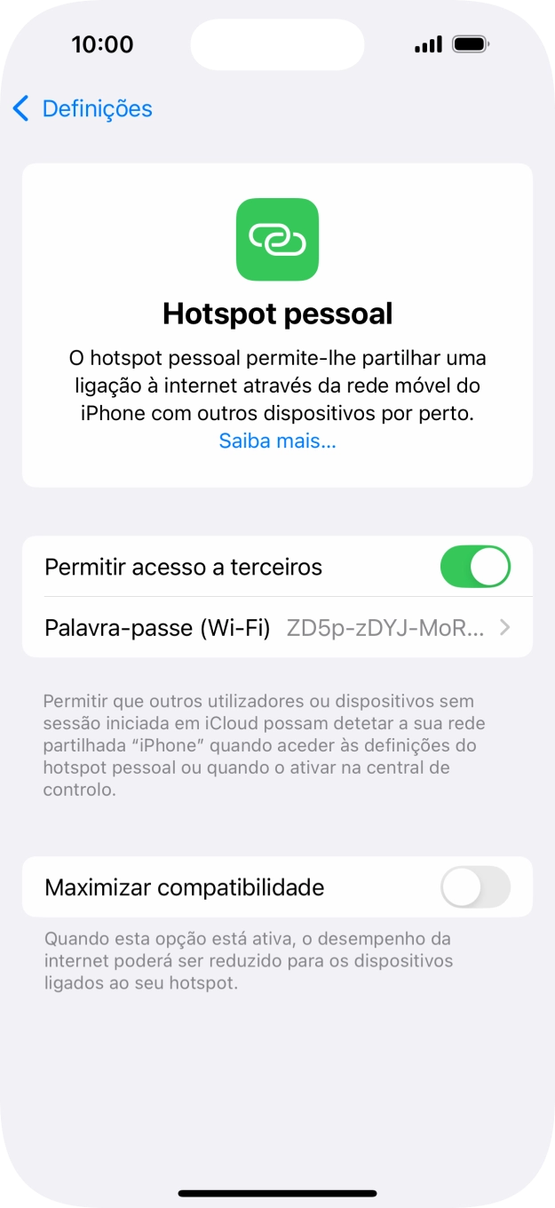 Para voltar ao ecrã inicial, deslize o dedo de baixo para cima a partir da base do ecrã.