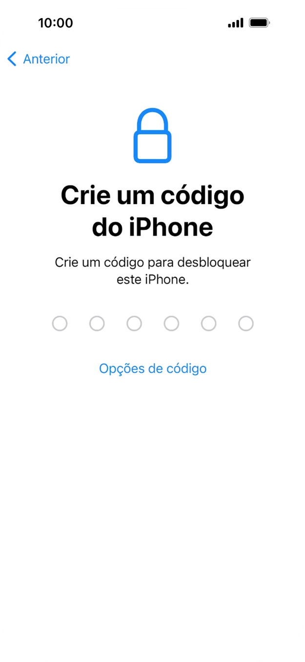 Prima Opções de código.