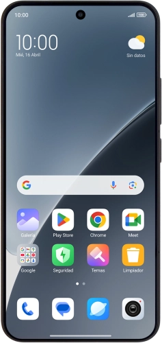 Imagen 1: Vista frontal del Xiaomi 15 - Black