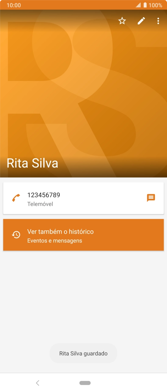 Prima a tecla de início para terminar e voltar ao ecrã inicial.