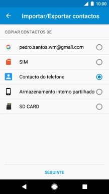 Prima SEGUINTE.