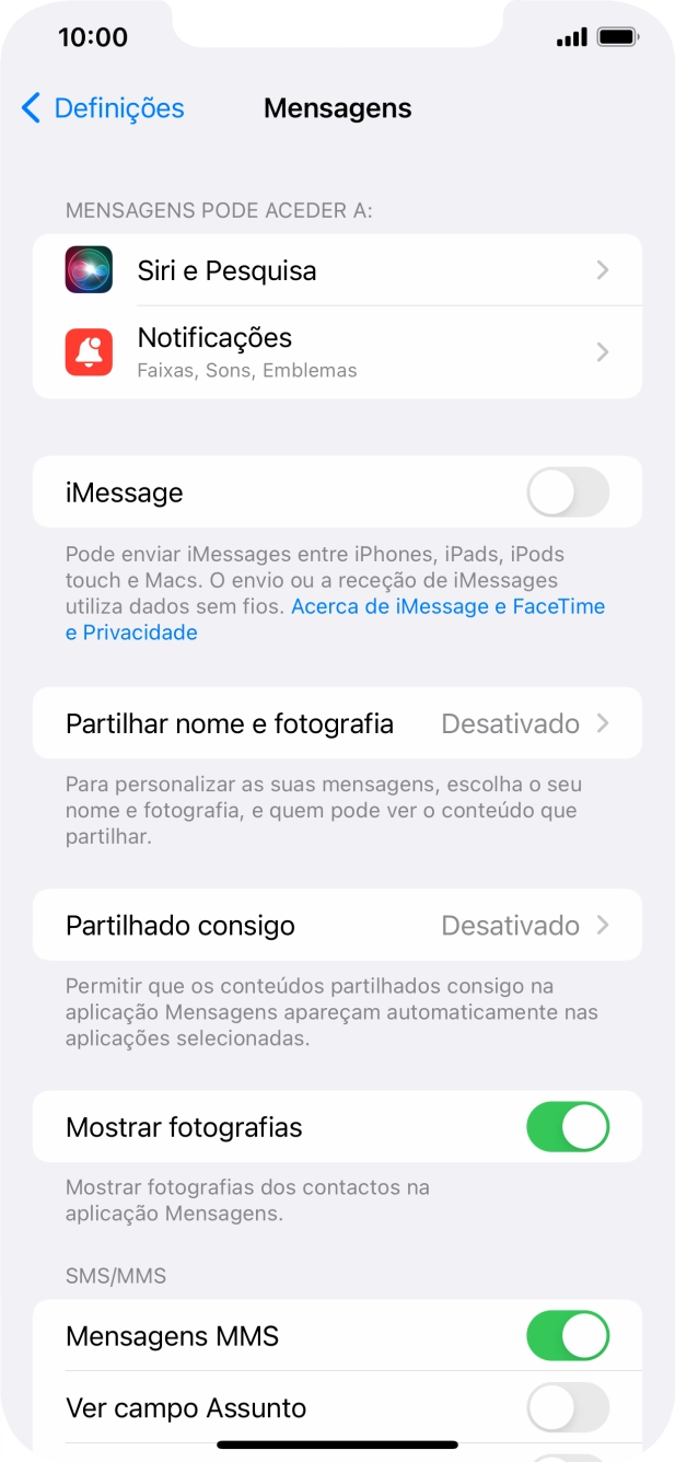 Para voltar ao ecrã inicial, deslize o dedo de baixo para cima a partir da base do ecrã.