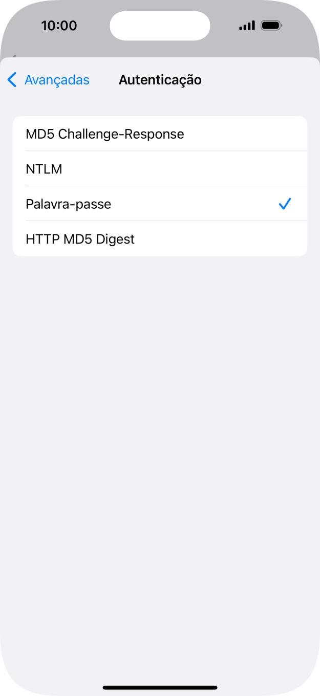 Prima Palavra-passe.