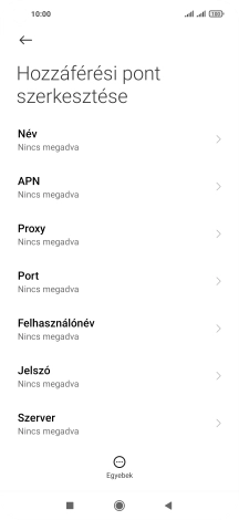 Válaszd a Név lehetőséget.