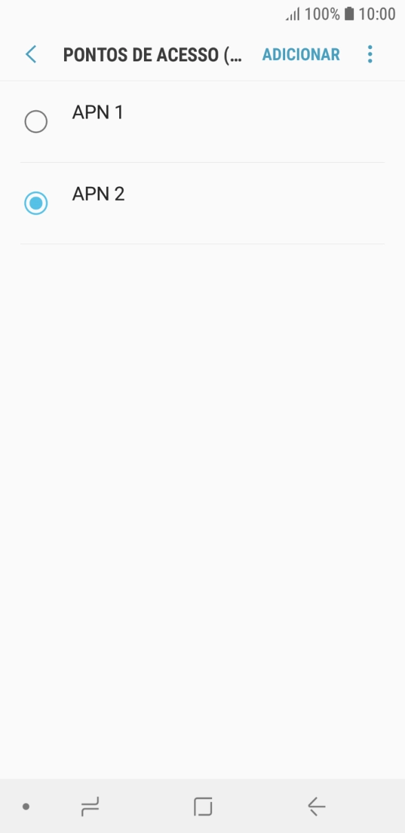 Prima a tecla de início para terminar e voltar ao ecrã inicial.