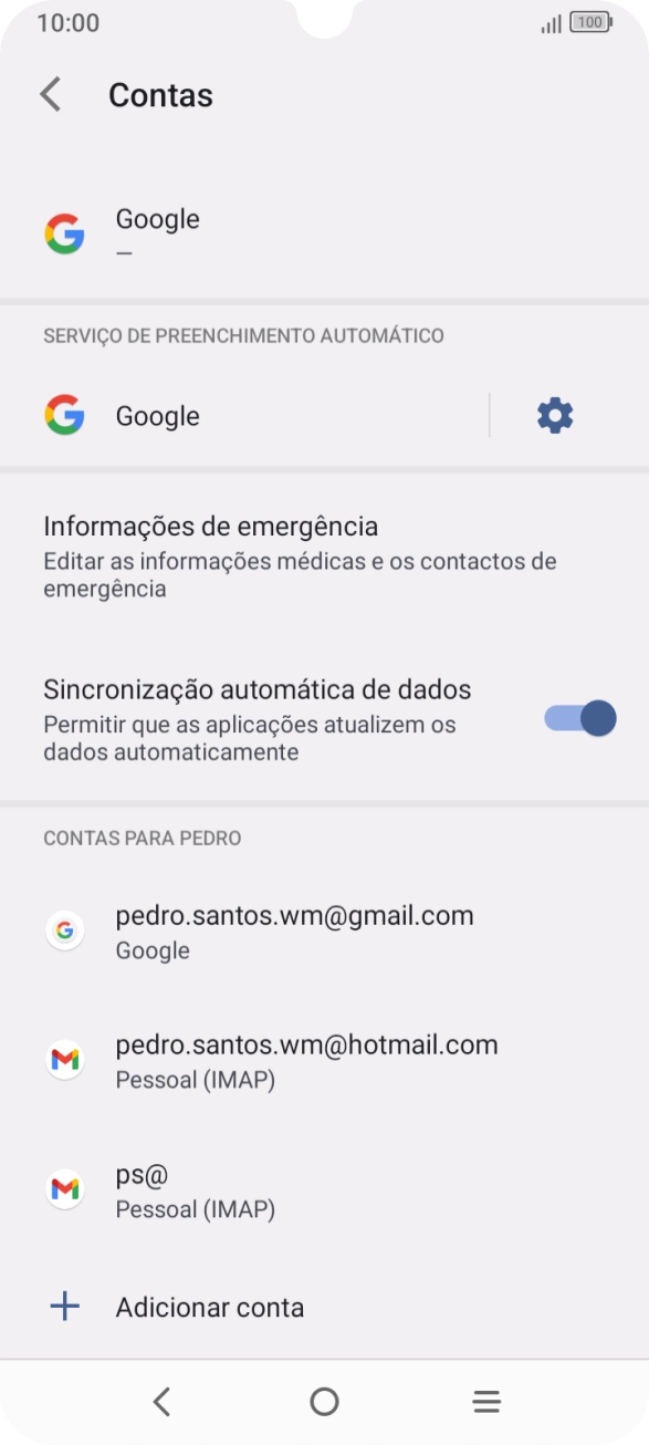 Prima o indicador junto a 