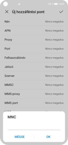 Írd be azt, hogy 70, és válaszd az OK lehetőséget.