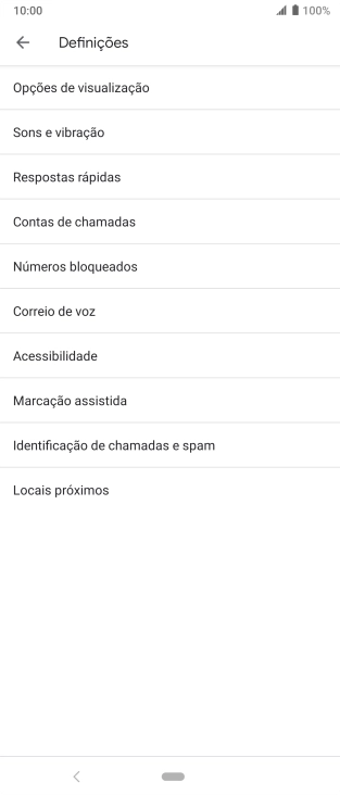 Prima Correio de voz.