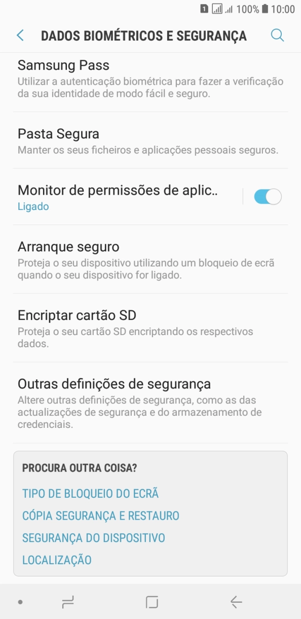 Prima Outras definições de segurança.