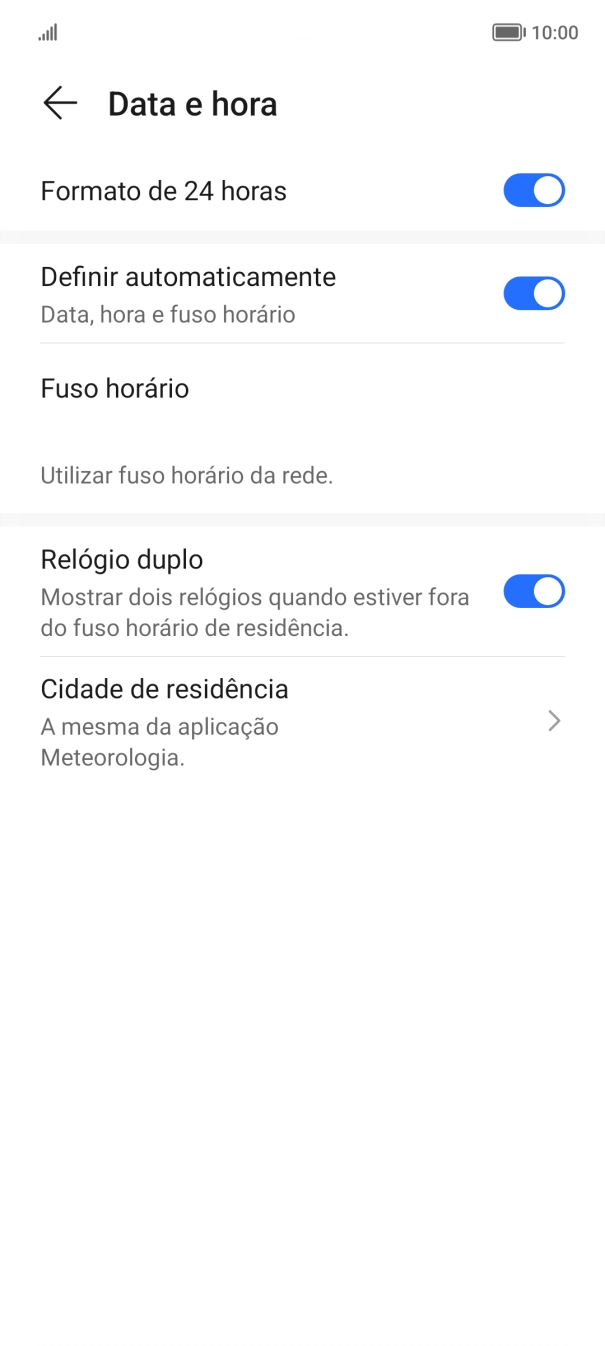 Para voltar ao ecrã inicial, deslize o dedo de baixo para cima a partir da base do ecrã.